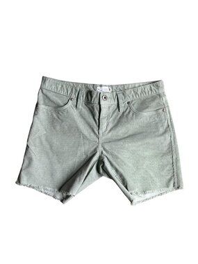 Carve Designs Corduroy Oahu Shorts Womens Size 2 Green